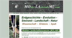 Desktop Screenshot of mobileslandschaftsmuseum.de